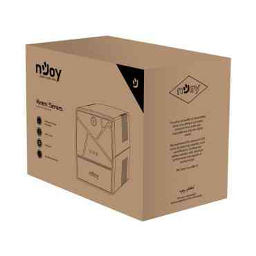 ДБЖ NJOY Keen 1500 (UPLI-LI150KU-CG01B) Lin.int., AVR, 4 x євро, USB, пластик Чорний Харьков