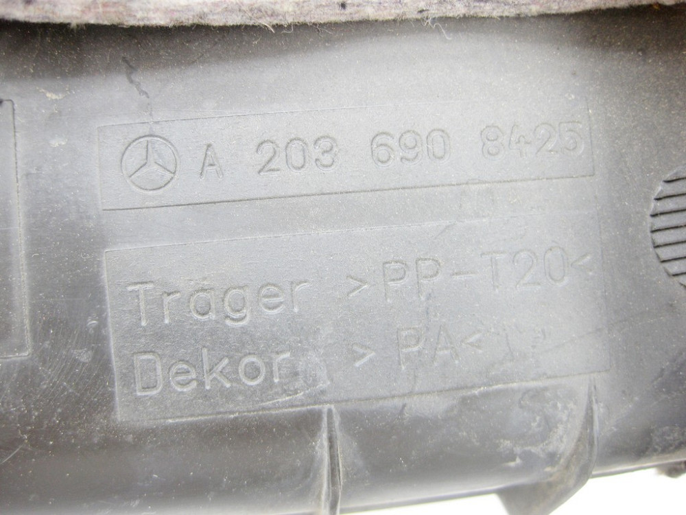 Mercedes-Benz  A2036908425 7D51 Передня права обшивка багажника сіра C-Class S203 універсал Одеса - фото 9
