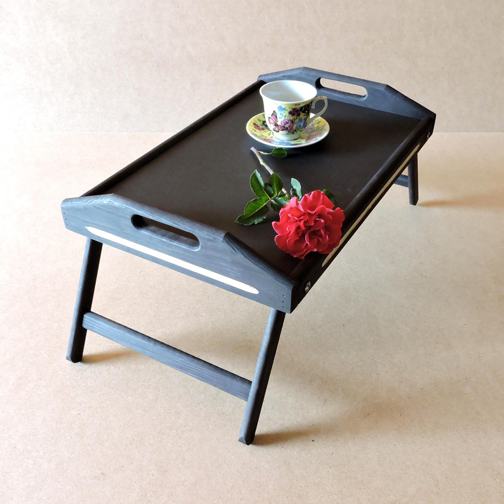 Столик-піднос для сніданку "Флорида" графіт Миколаїв - фото 3