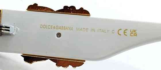 Брендові окуляри жіночі чорно-білі, великі, із золотим логотипом модні. Київ