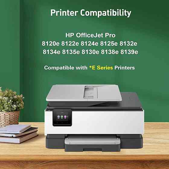 Картриджі для принтера KINGJET 924 HP 924 для HP OfficeJet 8120e 8122e 8124e 8125e OfficeJet Pro 8130e/8132e/8134e/8138e без чіпа Днепр