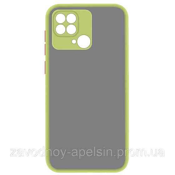 Xiaomi Redmi 10c Чехол Защита камеры Frame Case (хаки) Одесса