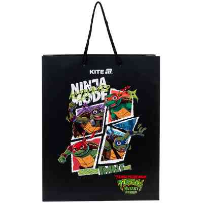 Подарунковий пакет Kite Ninja Turtles, 26х32 см (NT25-266) Вінниця