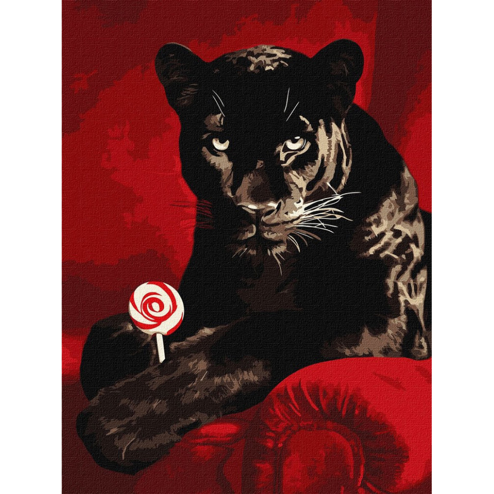 Картина за номерами "Солодкий погляд" ©art_selena_ua KHO6727, 30х40 см Вінниця - фото 1