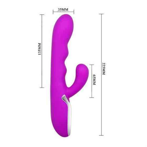 Вібратор - Pretty Love Crazy Vibrator Purple Sex Aura Київ