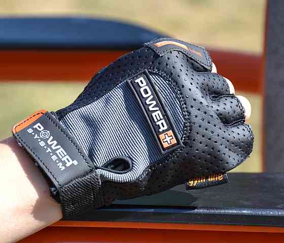 Рукавички для фітнесу Power System PS-2500 Power Plus Black/Grey XL Киев