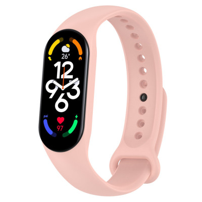 Ремешок для фитнес браслета BeCover Silicone для Xiaomi Mi Smart Band 7 Pink (707483) Винница - изображение 1