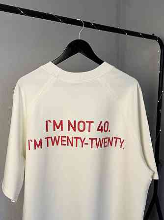 Оверсайз футболка I’M NOT 40. I’M TWENTY-TWENTY. Чернівці