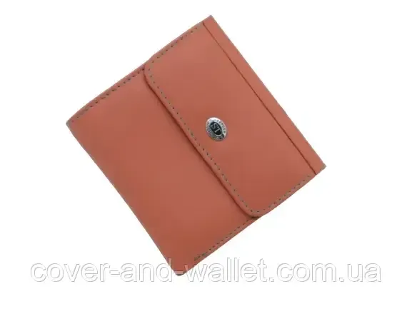 Красивий компактний жіночий гаманець із натуральної шкіри з фіксацією на магніт ST Leather Київ - фото 3