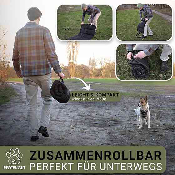 Туристичний килимок-ковдра для собак PFOTENGUT 70 х 110 см Луцьк