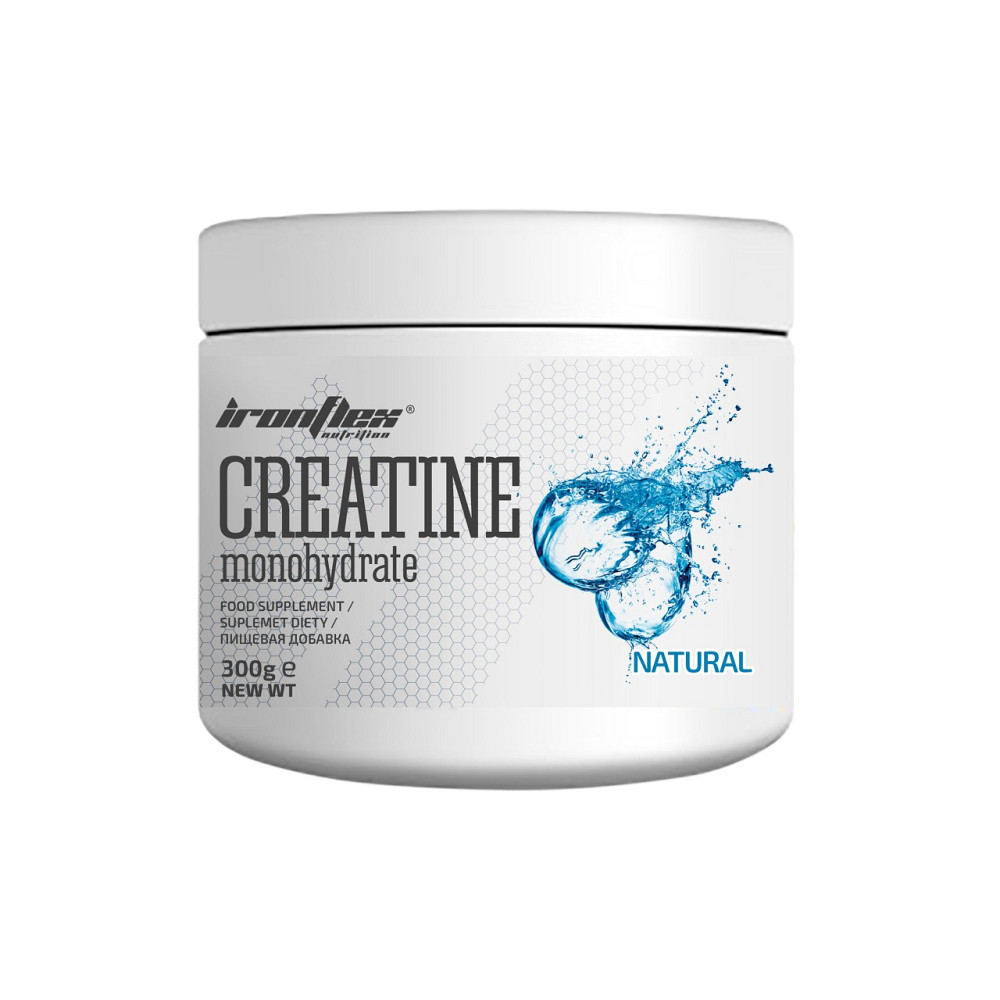 Креатин моногидрат IronFlex Nutrition Creatine Monohydrate 300 g (Natural) Луцк - изображение 1