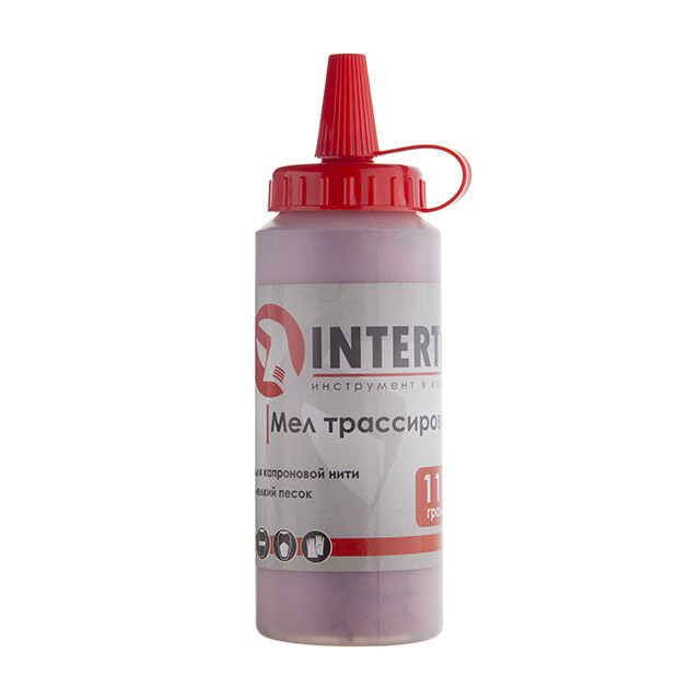 Крейда трасувальна, 115 г, червона INTERTOOL MT-0006 Київ - фото 1