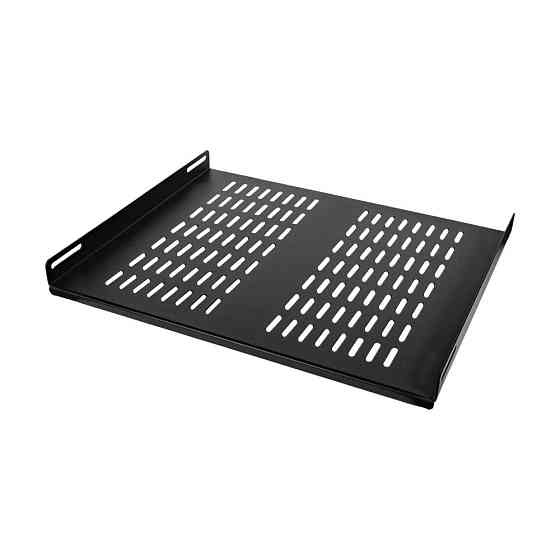 Серверна полиця Trinix TRX-600D/SH Black для комутаційної шафи глибиною 600 мм (25-00094) Киев