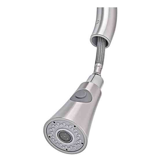 Кухонний змішувач Armata SUS-014-B з висувною лійкою з нержавіючої сталі (CH6488) Харків