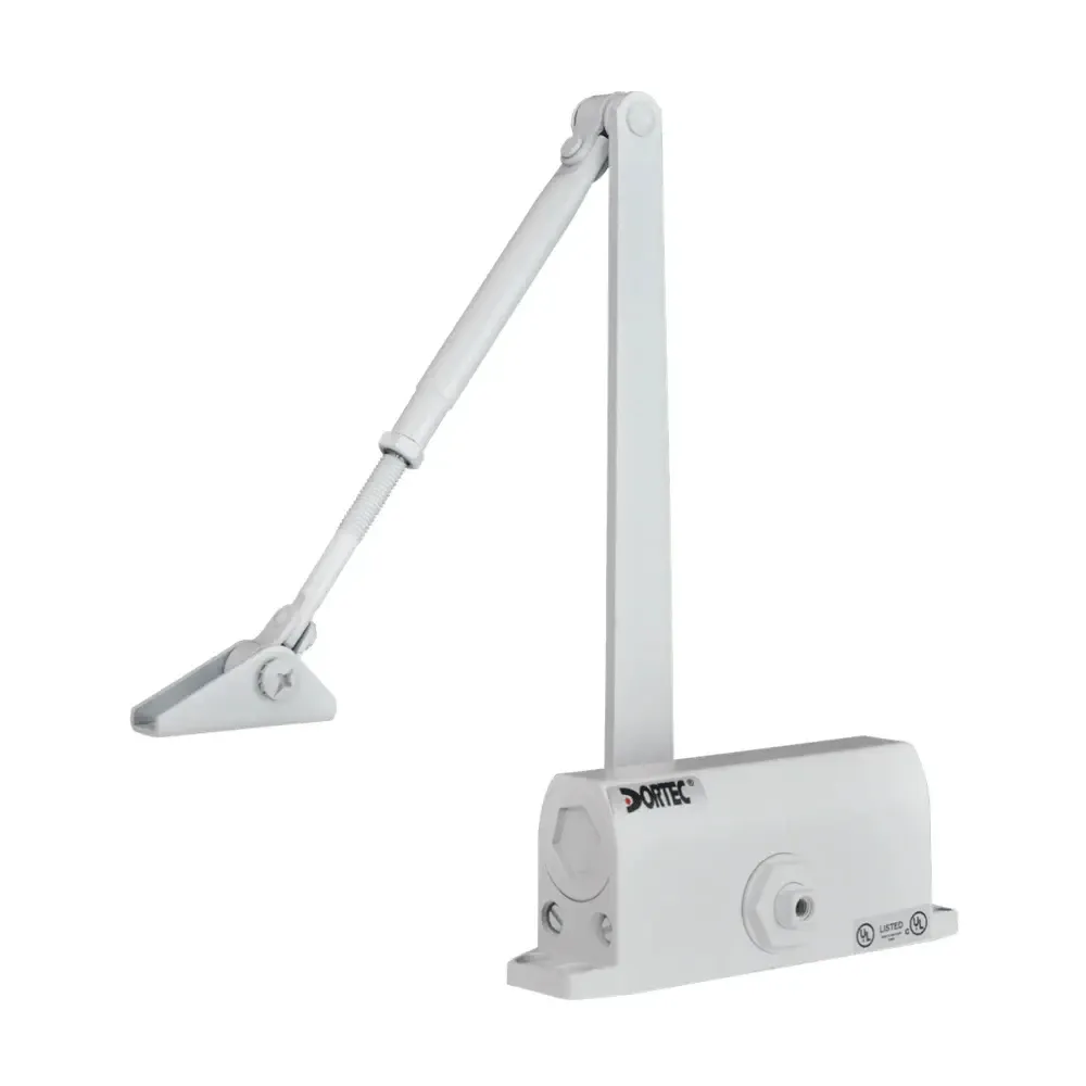 Дверний доводчик Dortec DT-62H White з фіксацією дверей у відчиненому положенні (63-00053) Київ - фото 7