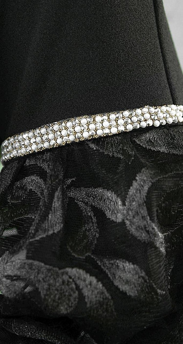 Изысканное вечернее черное платье (54) Киев - изображение 4