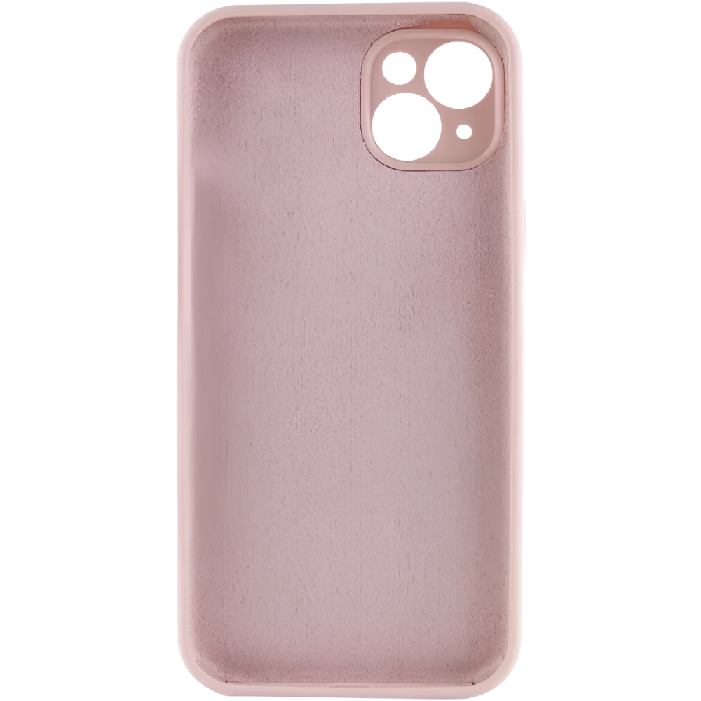 Чохол для смартфона Silicone Full Case AA Camera Protect for Apple iPhone 14 15,Pink Sand Київ - фото 4