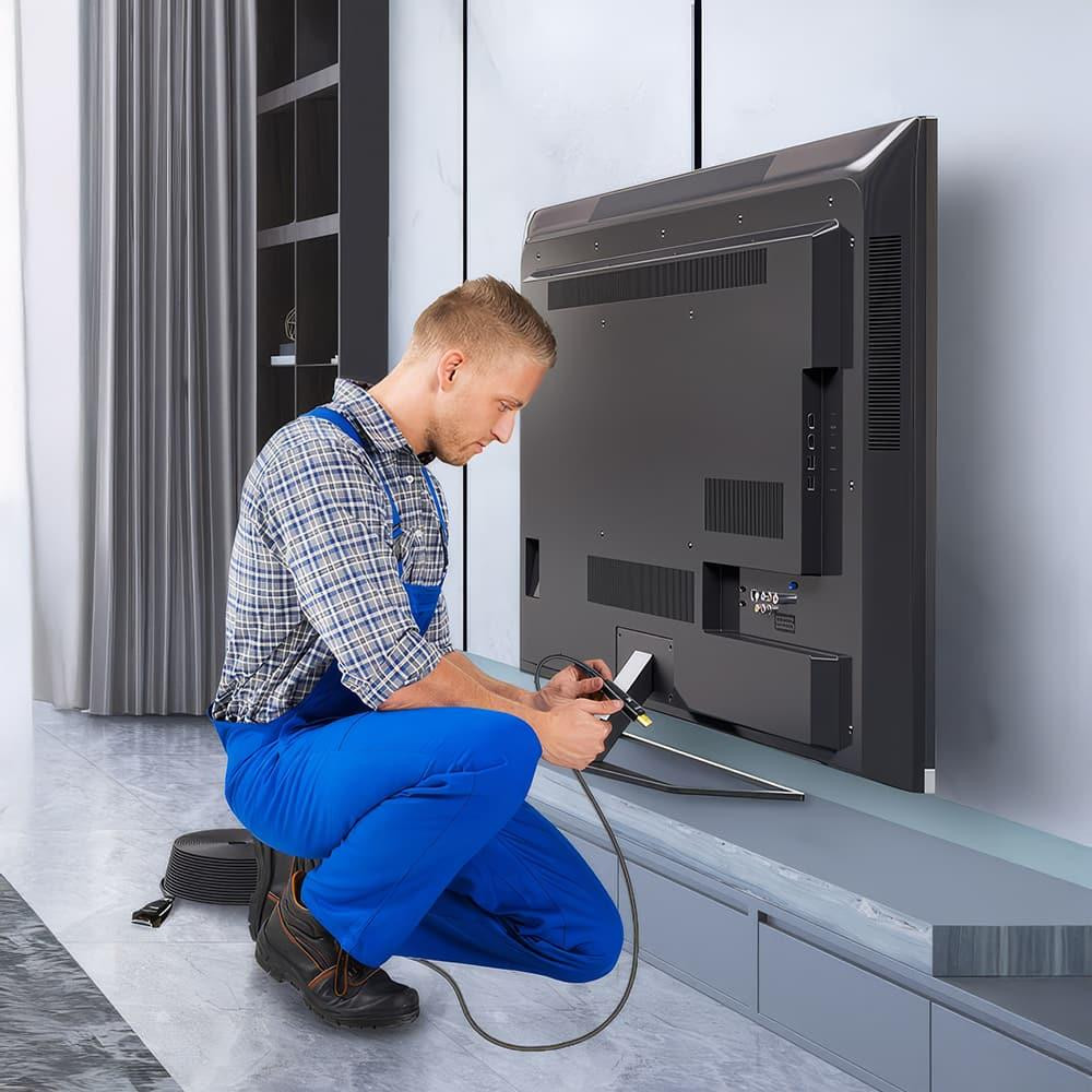 Кабель оптичний HDMI 2.1 100m Dtech DT-HOF8100 (74-00140) Київ - фото 9