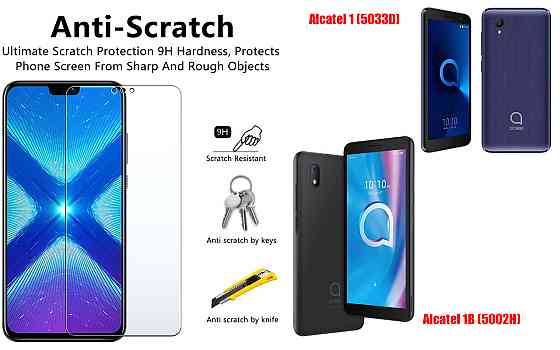 Защитное стекло NeoGlass для Alcatel 1 (5033D), Alcatel 1B (5002H) – ультрапрозрачное и устойчивое Киев