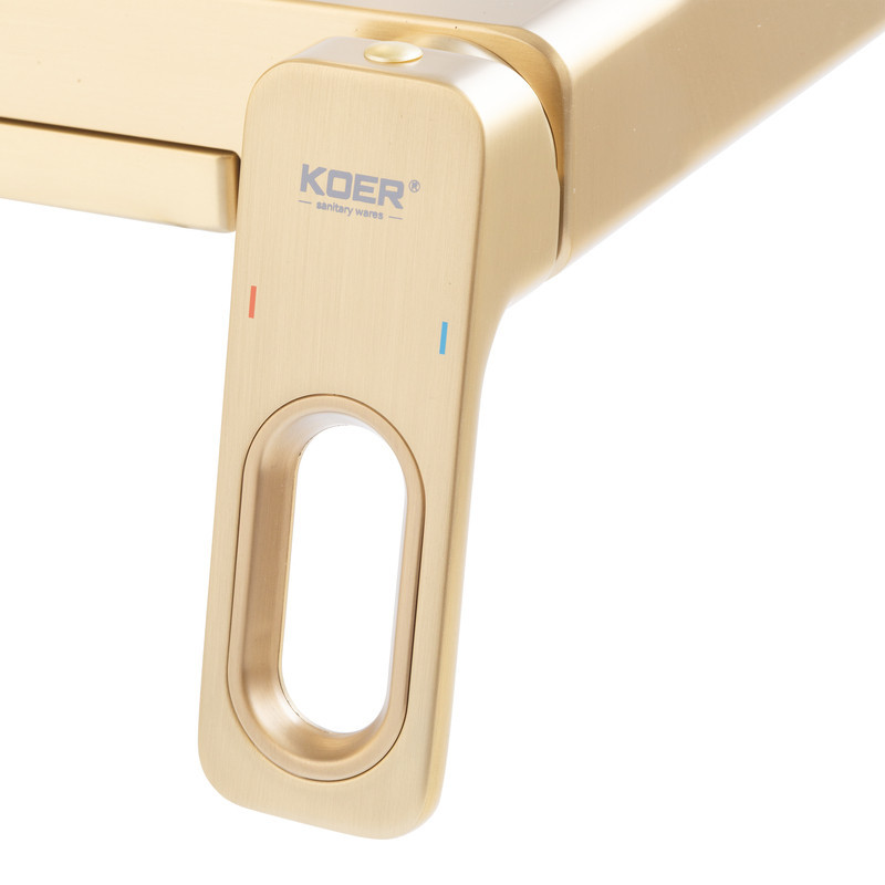 Душова колона зі змішувачем KOER KB-56031-12 3 функціі (Колір матове золото) (KR5974)   ( 23944 ) Харків - фото 15