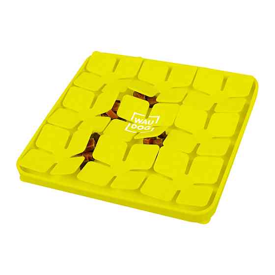 Килимок для пошуку корму WAUDOG Silicone, 205х205х17 мм, жовтий Київ
