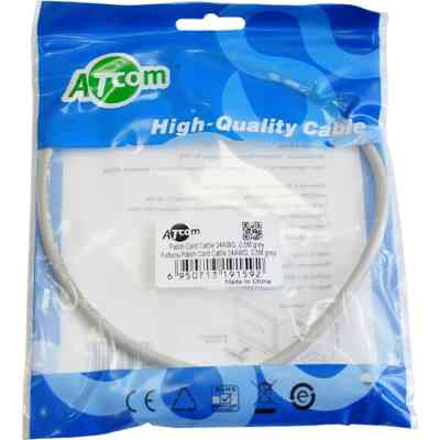 Патч-корд 0.5м RJ-45 CCA Atcom (9159) Вінниця