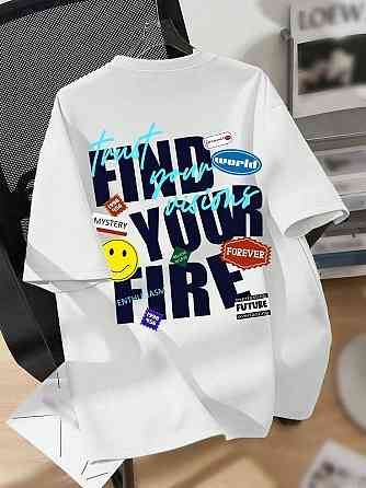 Футболка жіноча з принтом  44 Біла 2634324667 Дніпро