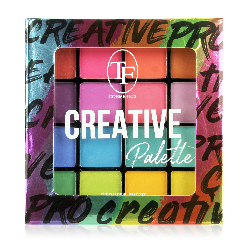 Набір тіней для повік 16 шт. Creative Triumph №1 Палетка Яскраві TF Запоріжжя - фото 4