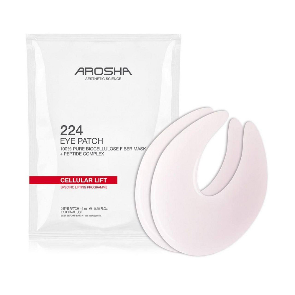 Пептидные лифтинговые патчи для контура глаз 4 процедуры х 6мл.224 CELLULAR LIFT EYE PATCH AROSHA, 4*6 мл Днепр - изображение 1
