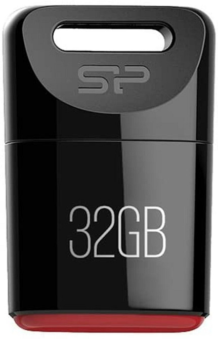 Flash SiliconPower USB 2.0 Touch T06 32Gb Black Киев - изображение 1