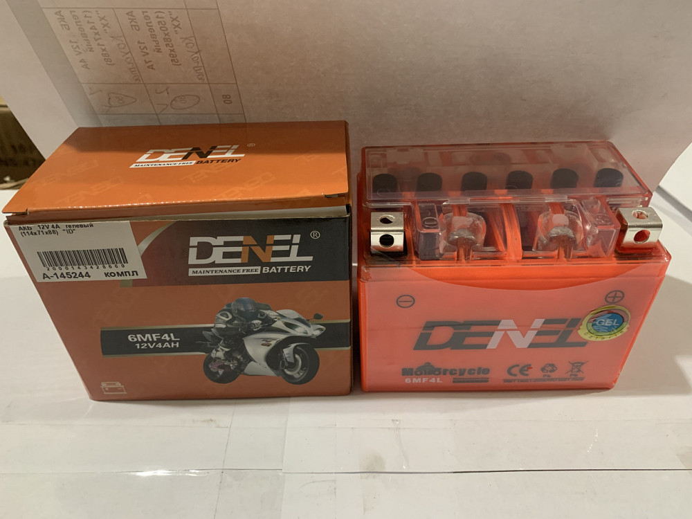 Акумулятор 12V 4А гелевий (114x71x88) Мукачево - фото 1