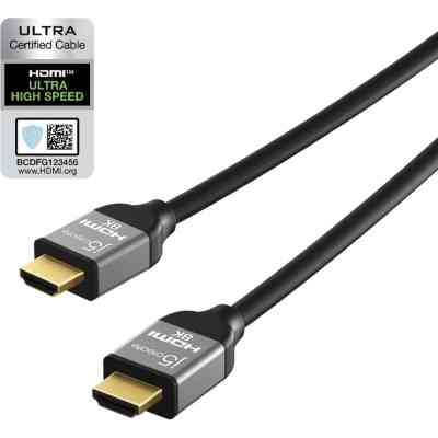 Кабель мультимедійний HDMI M to HDMI M 2.0m V2.1 8K 60Hz HDR10 HLG 48Gbp J5create (JDC53-N) Вінниця