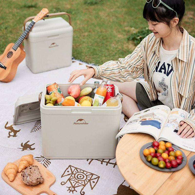 Туристичний холодильник Naturehike CNK2300BS011, 13 л, бежевий Київ - фото 9