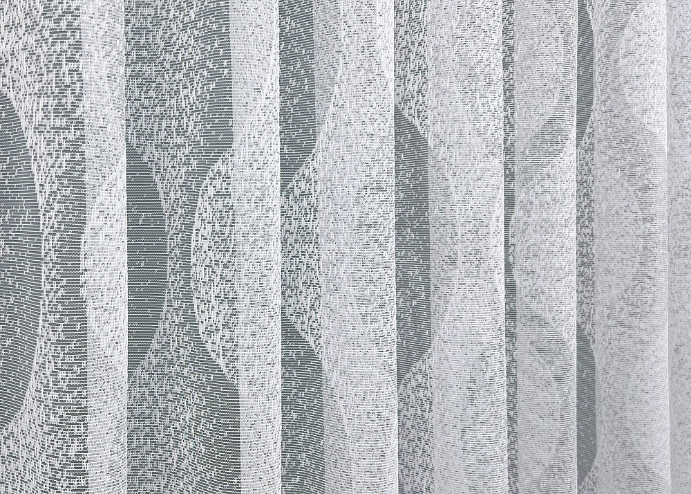 Тюль VR-Textil 1991т Жакард Білий 300х270 см (42-1128) Київ - фото 6