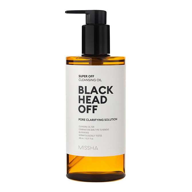 Гідрофільна олія з екстрактом моринги, чайного дерева та центели Super Off Blackhead Off Missha 305 мл Винница - изображение 1