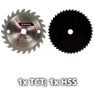 Дисковая пила Einhell TE-CS 18/89 Li - Solo акум., PXC, 18В, диск 89х10 мм (без АКБ та ЗП) (4331100) Винница - изображение 7