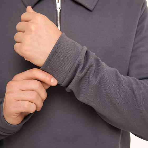 Темно-сірий спортивний костюм для чоловіків Pobedov Binance. Весна осінь спортивний комплект Київ