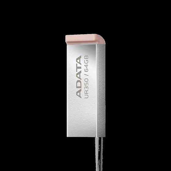 Флешка flash A-DATA USB 3.2 UR 350 64Gb Silver/Beige UR350-64G-RSR/BG Одесса