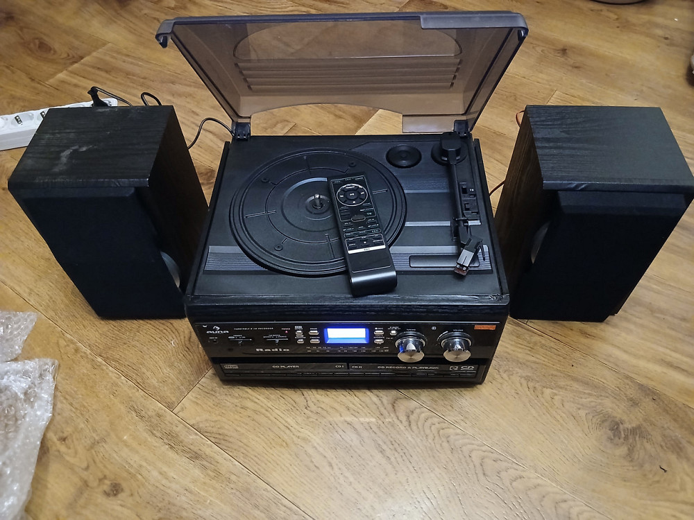 Б/У Вініловий програвач музикальний центр аудіосистема  Auna TCR-186.40 Вт Дніпро - фото 5