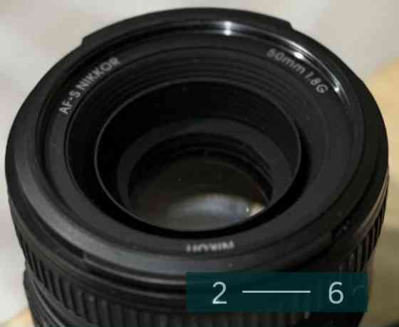 Об'єктив AF-S NIKKOR 50mm f/1.8G Київ