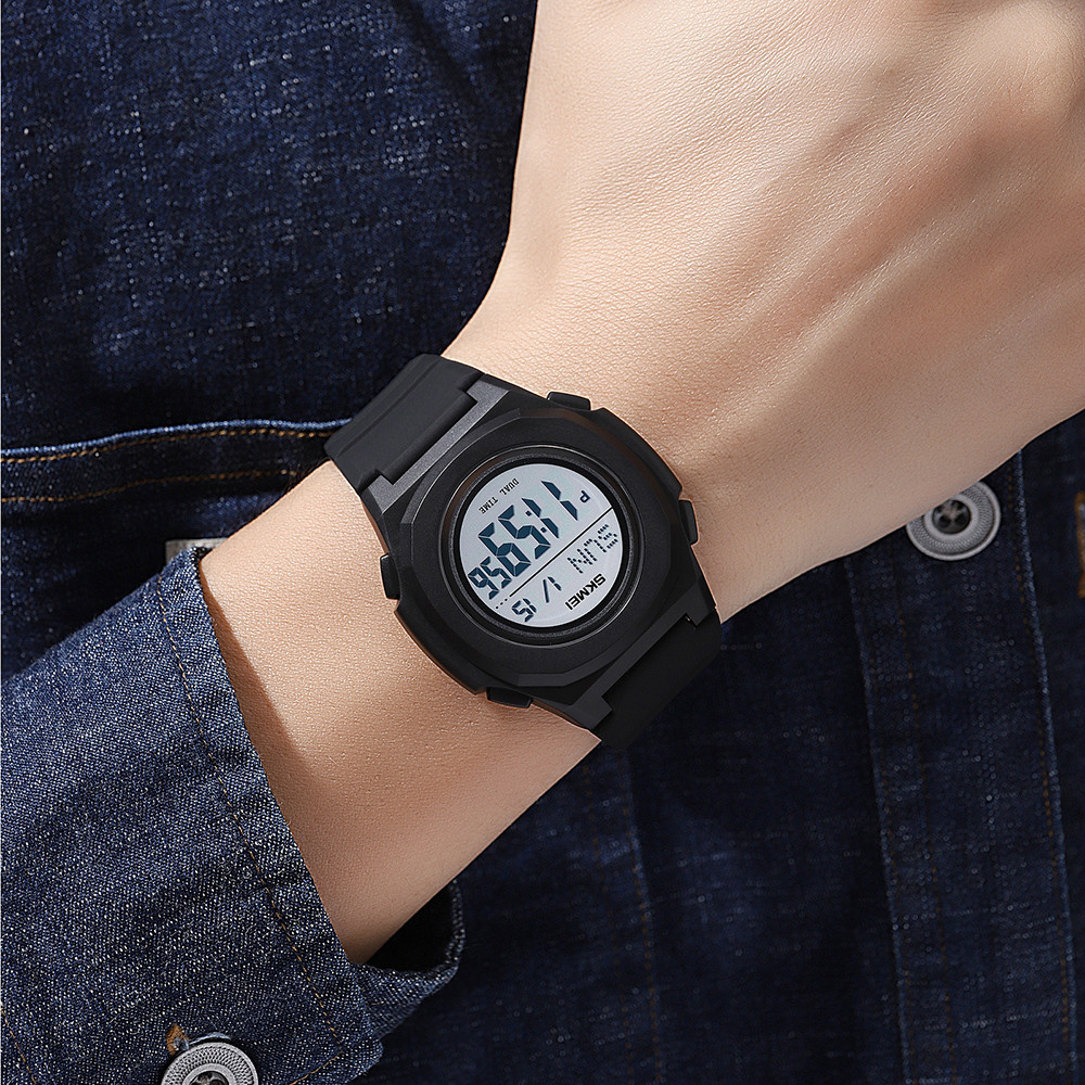 Skmei 2023BKWT Black-White SBR Київ - фото 3