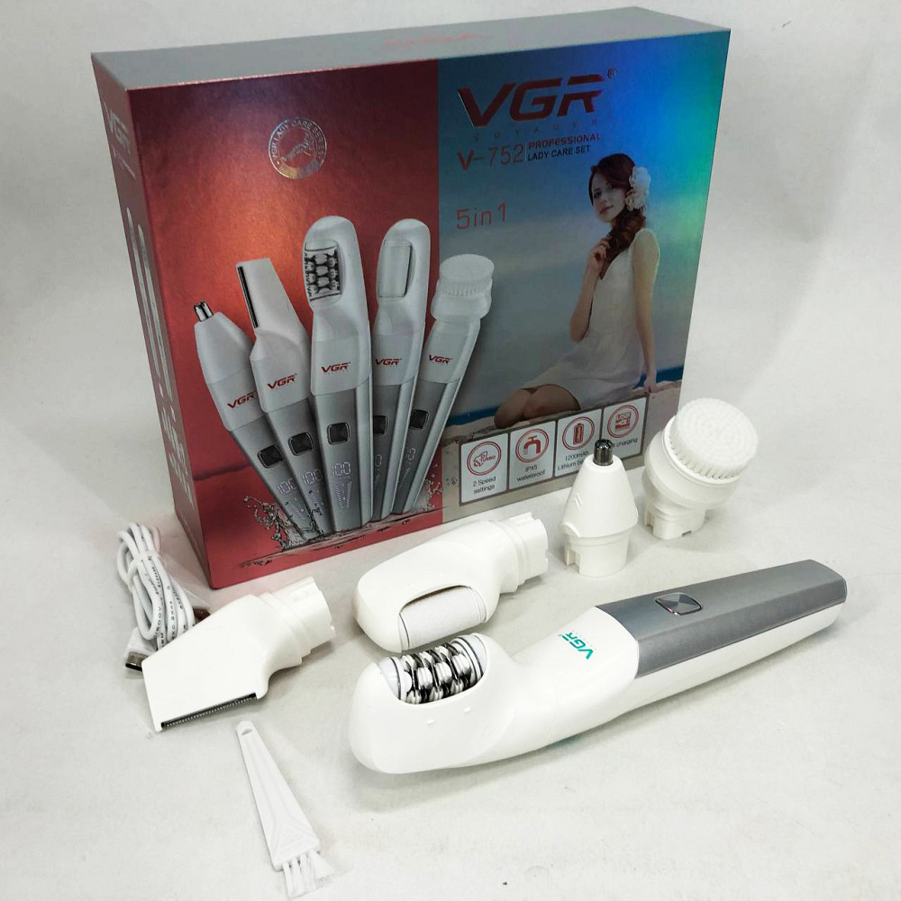 Електрична пемза для п'ят VGR, Пилка для педикюру для ніг Епілятор-депілятор видалення волосся TQ-85 Львів - фото 10