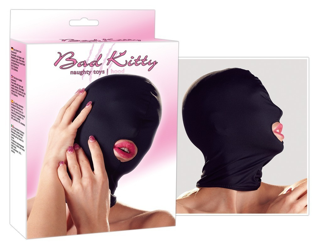 Маска - 2490366 Bad Kitty Head Mask Mouth Black Sex Aura Київ - фото 7