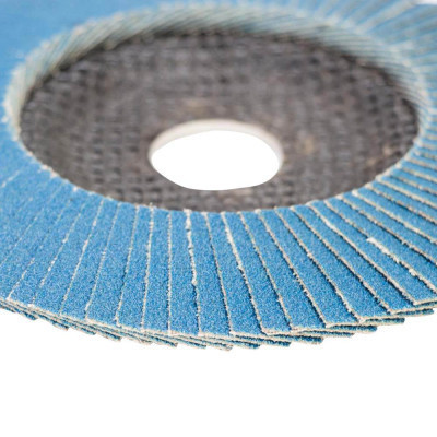 Круг зачистний Sigma пелюстковий торцевий Т29 (конічний) ZA 125мм P120 (9173561) Вінниця - фото 4