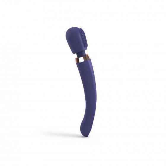 Вібромасажер з силіконовою щіточкою Love to Love Brush Crush – Midnight Indigo Sex Aura Київ