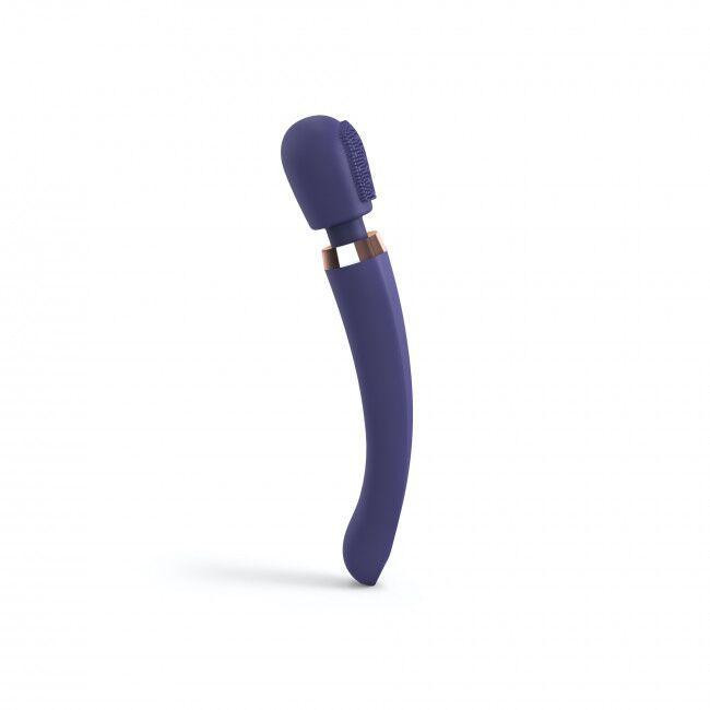 Вібромасажер з силіконовою щіточкою Love to Love Brush Crush – Midnight Indigo Sex Aura Київ - фото 1