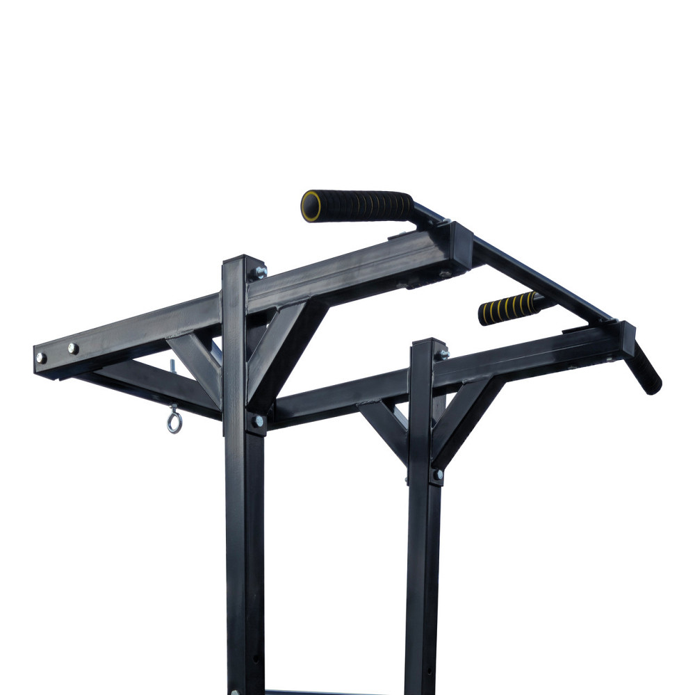 Турник + брусья + крепление под грушу напольная стойка 50х50 мм KZ-838 разборная Киев - изображение 3