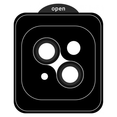 Стекло защитное Armorstandart for Camera Pro Apple iPhone 15 / 15 Plus Black(ARM71114) (ARM71114) Винница - изображение 1