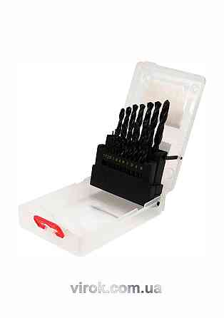 Свердла по металу YATO : HSS, Ø=1-10 мм. (Набір/19 шт.) [15/30] Одесса