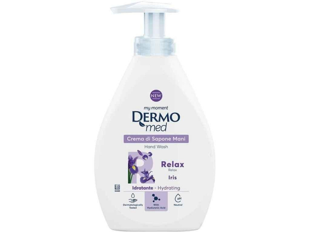 Крем-мыло жидкое 600мл Iris relax ТМ DERMOMED Киев - изображение 1